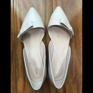 Nine West nude flats
